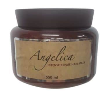 מסכת הזנה לבנה לשיער יבש 550 מל מבית אנג'ליקה